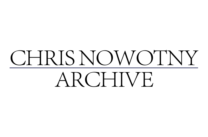 Logo Chris Nowotny Archive